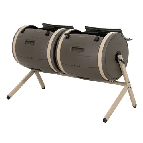 Double Bin Rotating Composter